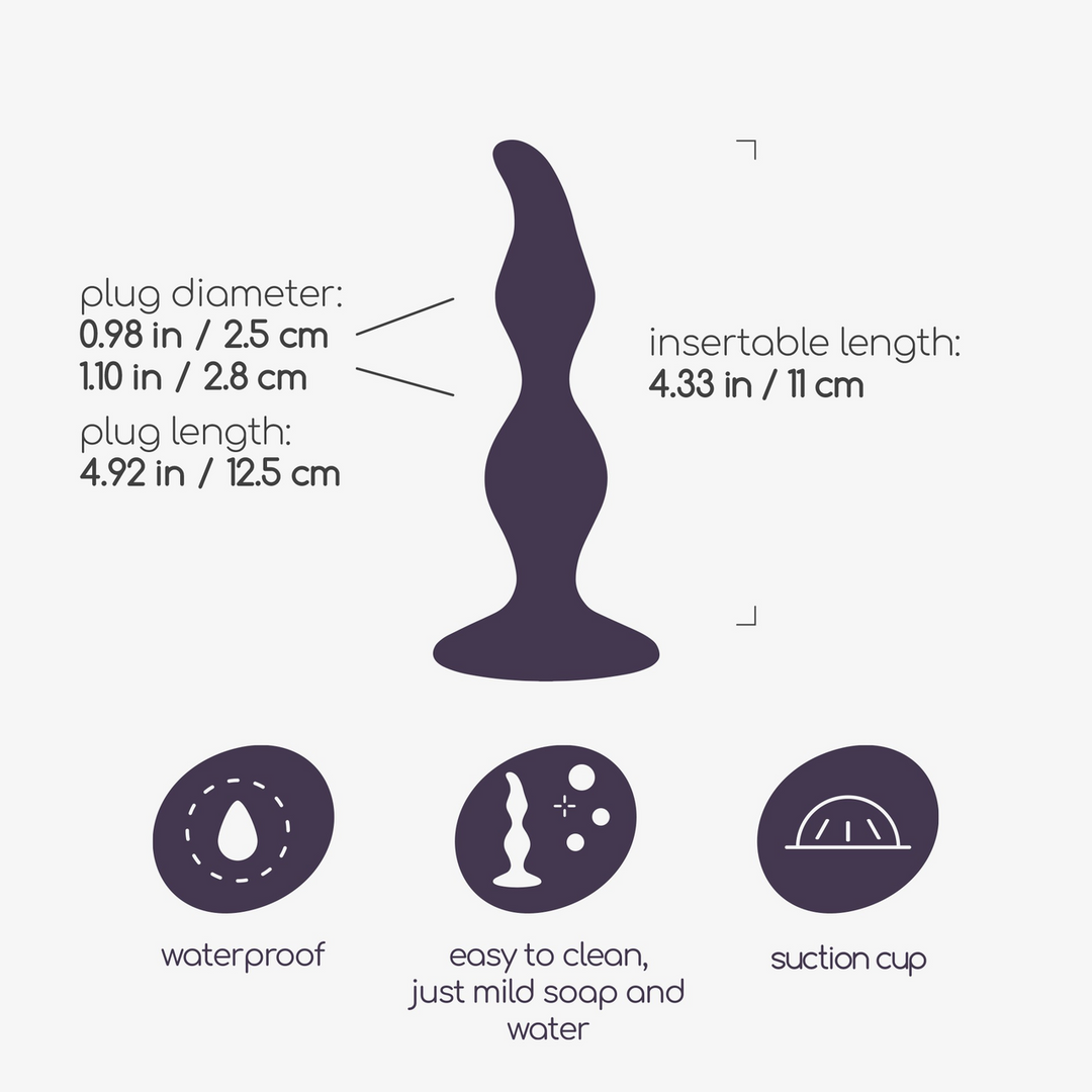 The Claw - Prostaat Massager Plug - Zwart