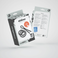 Daltons - Siliconen Cockring Set - Zwart