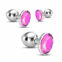 Bijou - Anal Train Trio - 3 Jewel Plugs - Roze