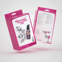 Bijou - Anal Wet Train Trio - 3 Jewel Plugs - Roze