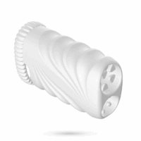 Nautilus - Trainingsmasturbator met Verwijderbare Bullet - Wit