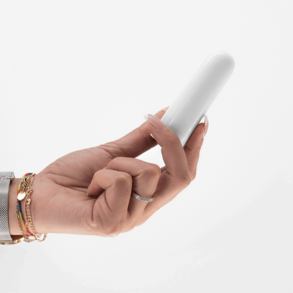 Quackers - USB Oplaadbare Vibrerende Bullet - Wit