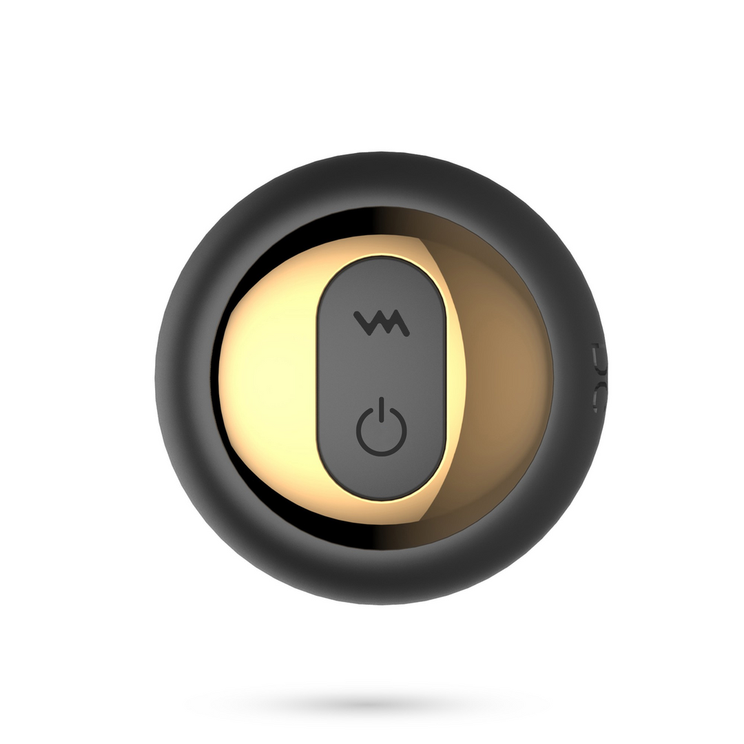 Twister - Draaibare Anale Plug met Afstandsbediening - Zwart