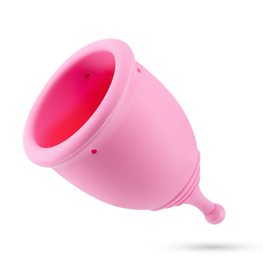 Minerva - Menstruatiecup met Zakje - XS - Roze