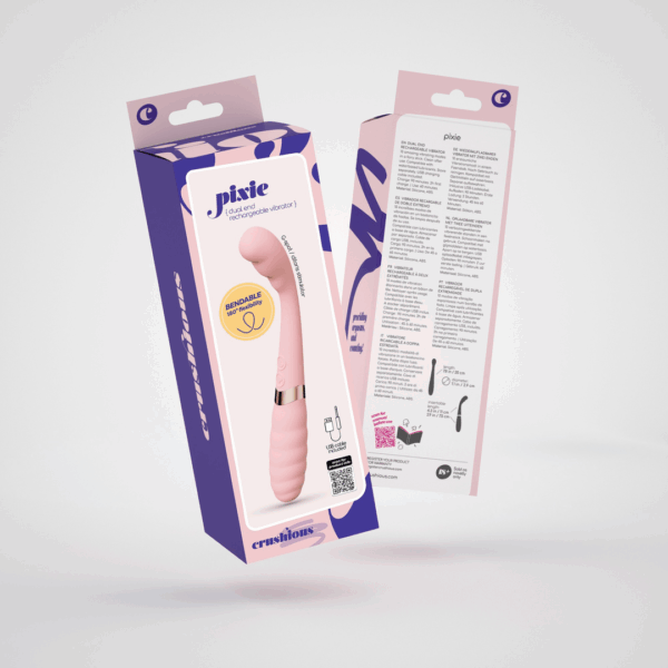 Pixie - Flexibele Dual Vibrator - Roze