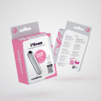 iMoan - Oplaadbare Vibrerende Bullet - Zilver