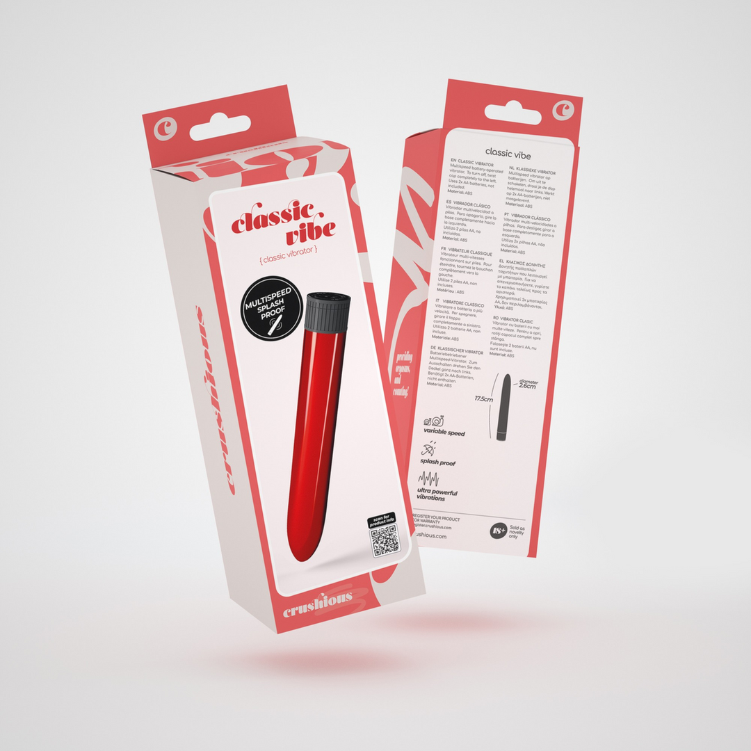 Classic Vibe - Classic Vibrator - Rood