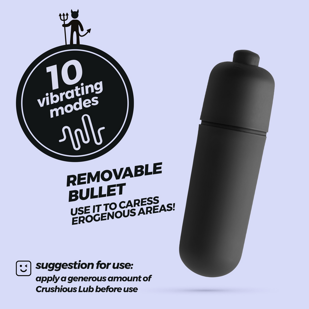 O-Pet Devil - Vibrerende Bullet - Rood