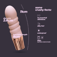 Mellow Bubbles - Mini Vibrator - Roze