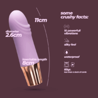Mellow Waves - Mini Vibrator - Lavendel