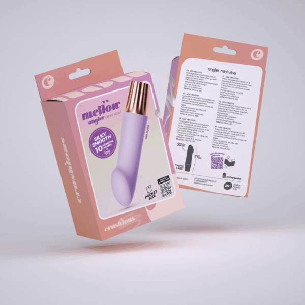 Mellow Angler - Mini G-Spot Vibrator - Lavendel