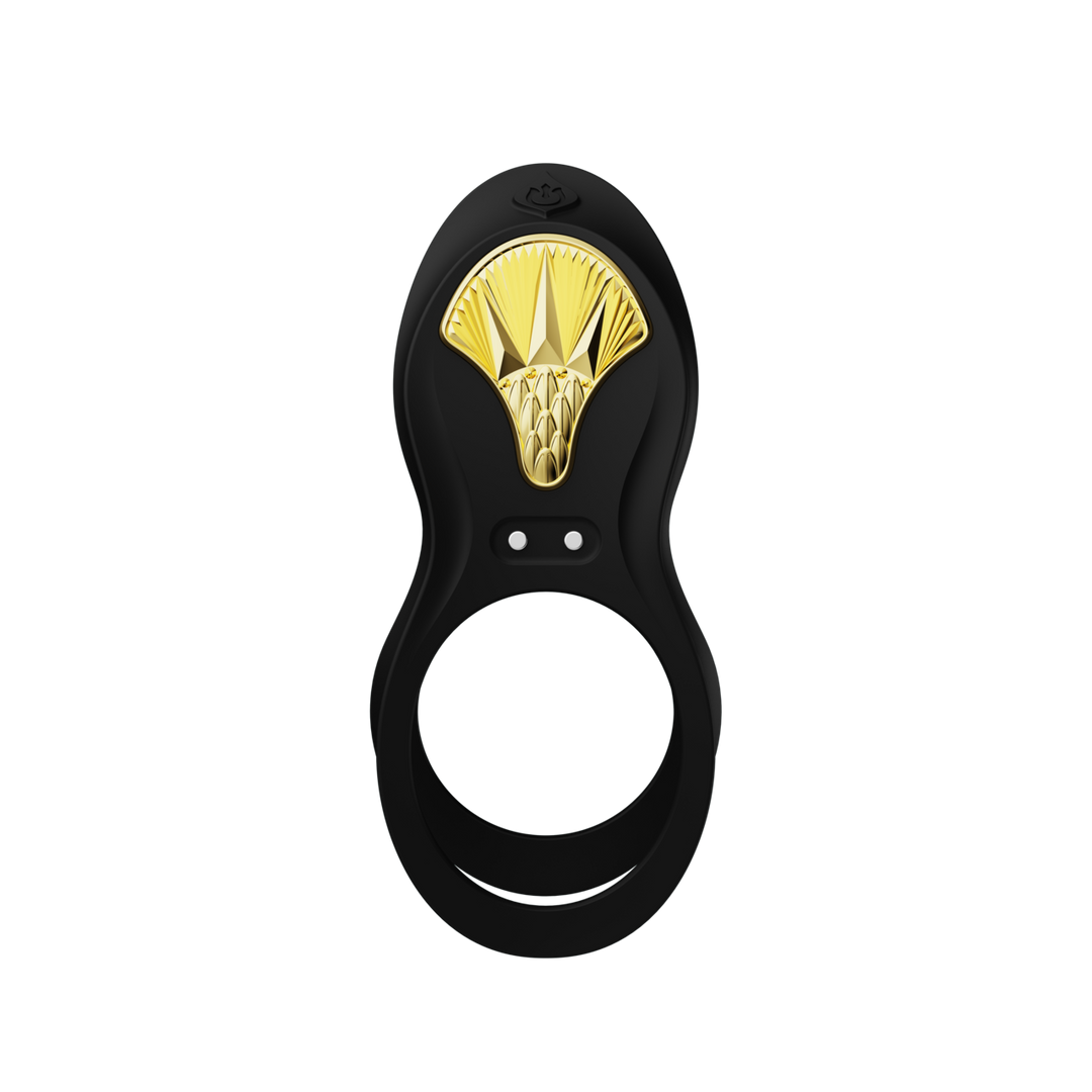 Zalo - BAYEK - Draagbare Vibrator - Obsidiaan Zwart