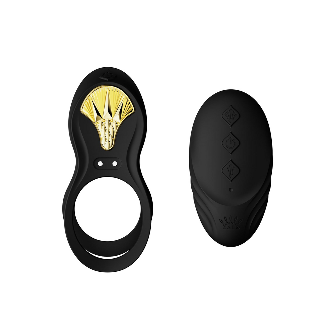 Zalo - BAYEK - Draagbare Vibrator - Obsidiaan Zwart