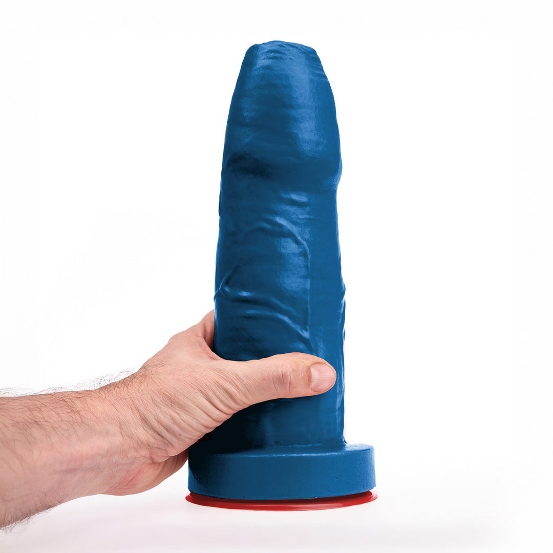 Magni XL - Realistische Dildo - 9,7 / 24,5 cm - Blauw