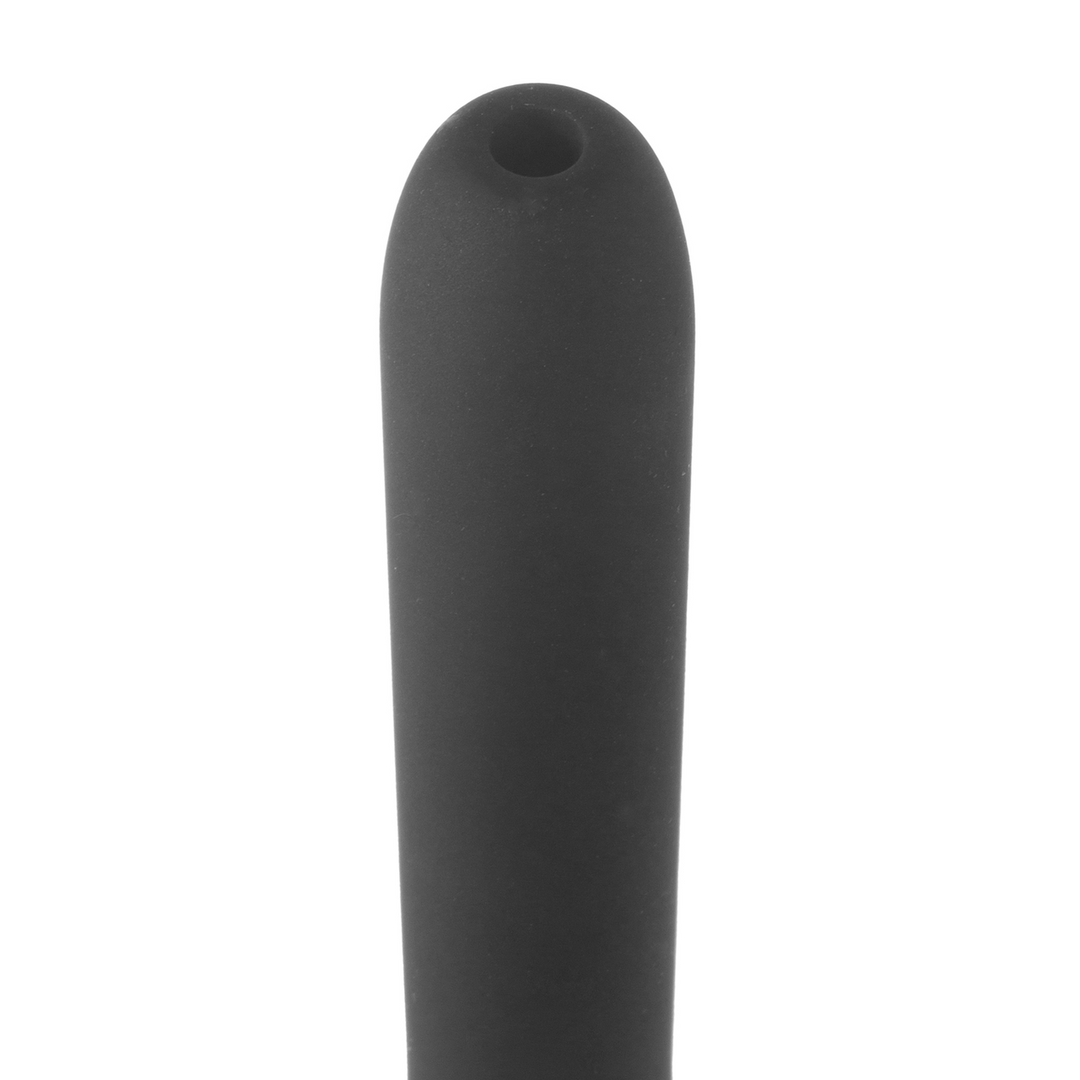 Anal Douche Siliconen Mondstuk - 15 cm - Zwart