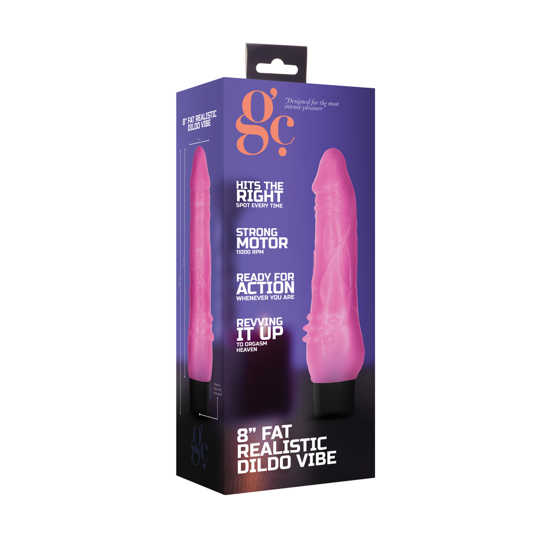 GC - Dikke Realistische Dildo Vibrator - 8 / 20 cm