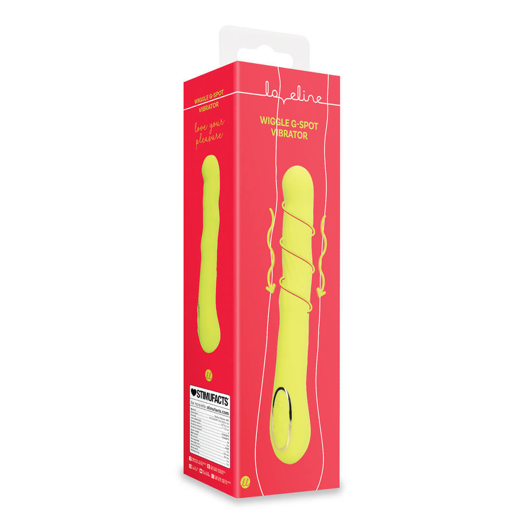 Wiggle G-Spot Vibrator - Lime Passion
