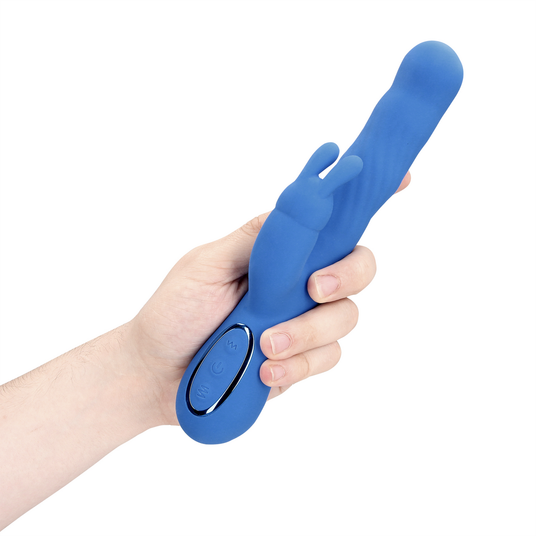 Wiggle Rabbit Vibrator - Jetset Blauw