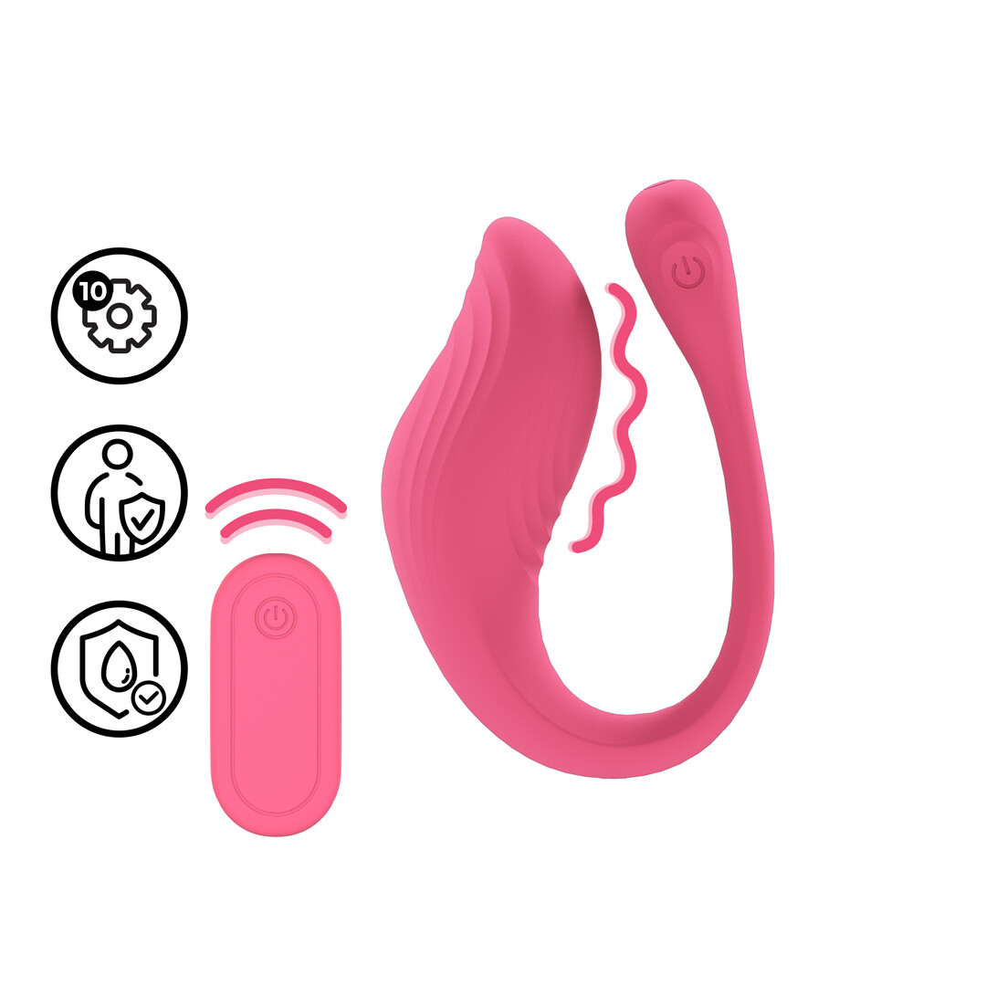 Loveline - Vibrerende G-Spot Vibe met Afstandsbediening - Roze