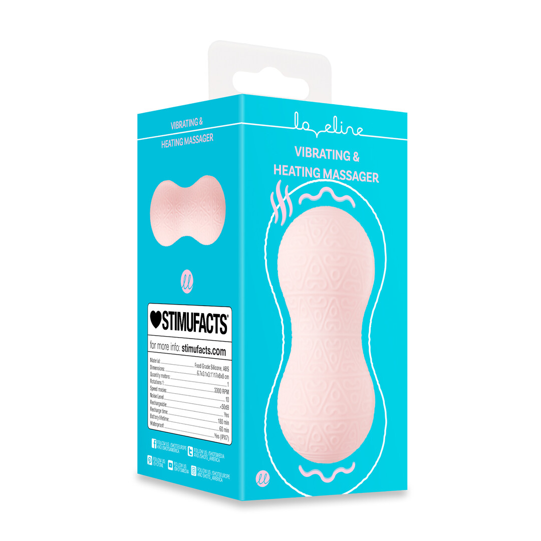 Loveline - Vibrerende en verwarmende massager - Roze