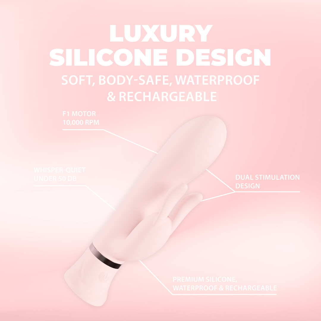 Tendre - Konijnen Vibrator - Roze
