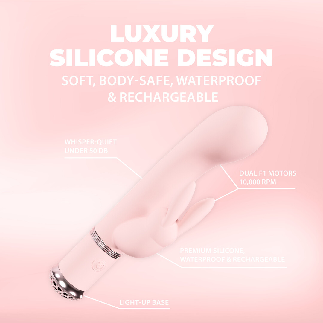 Belle - Konijnen Vibrator - Roze
