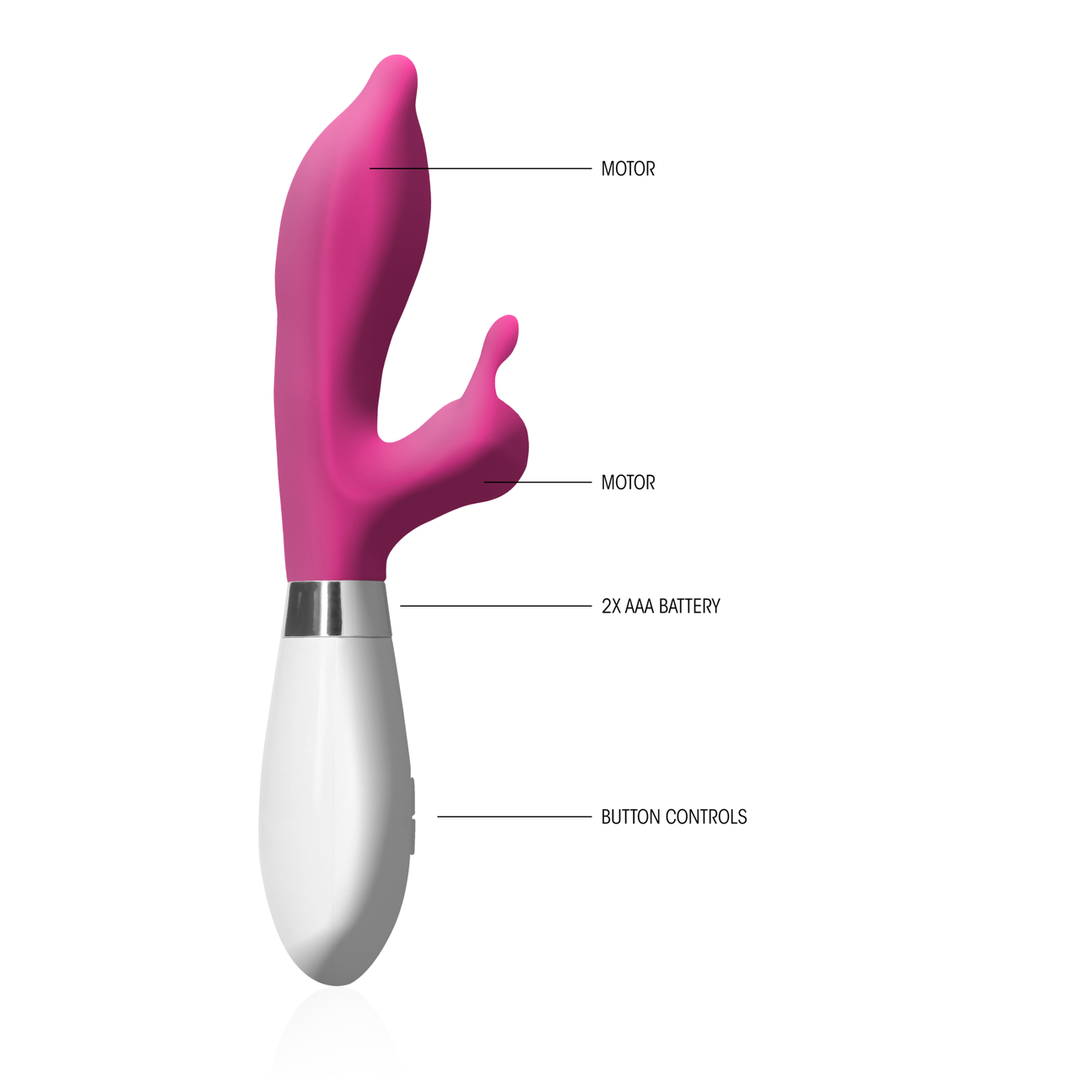 Luna - Adonis - Clitorisstimulator en Vibrator - Roze