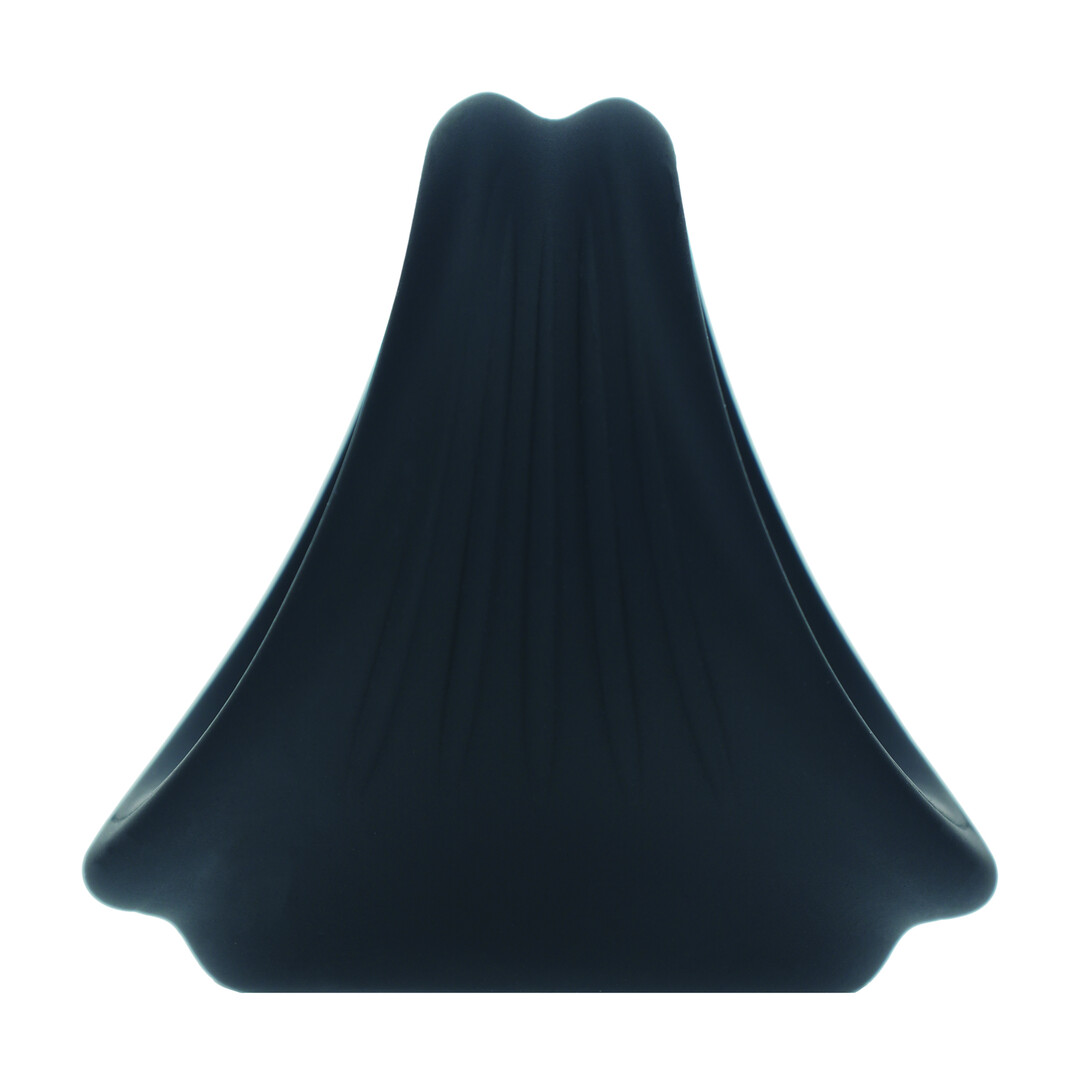 Levelz - Siliconen Cock- en Ballenharnas - Zwart