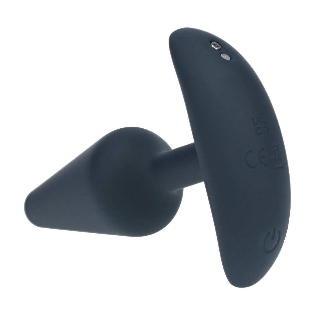 Levelz - Classic Vibrerende Siliconen Anale Plug - S - Zwart