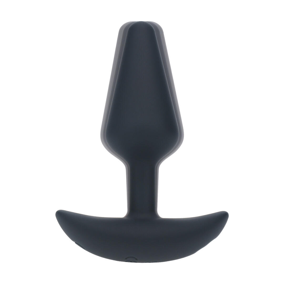 Levelz - Classic Vibrerende Siliconen Anale Plug - S - Zwart