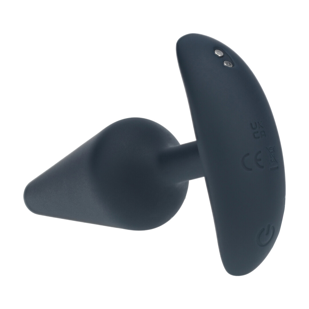 Levelz - Classic Vibrerende Silicone Anale Plug - M - Zwart