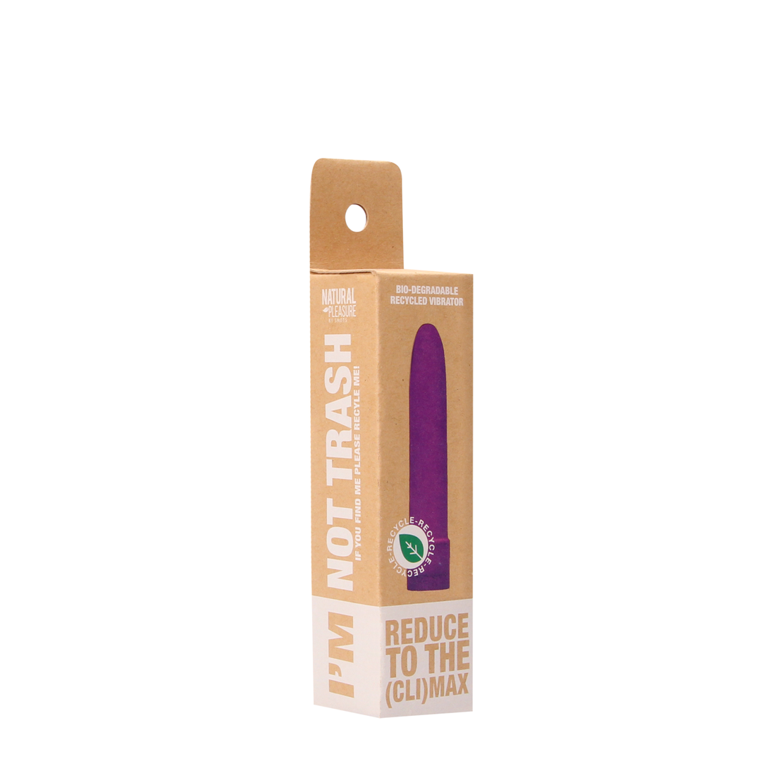 Natural Pleasure - Biologisch afbreekbare vibrator - 5.5 / 14 cm