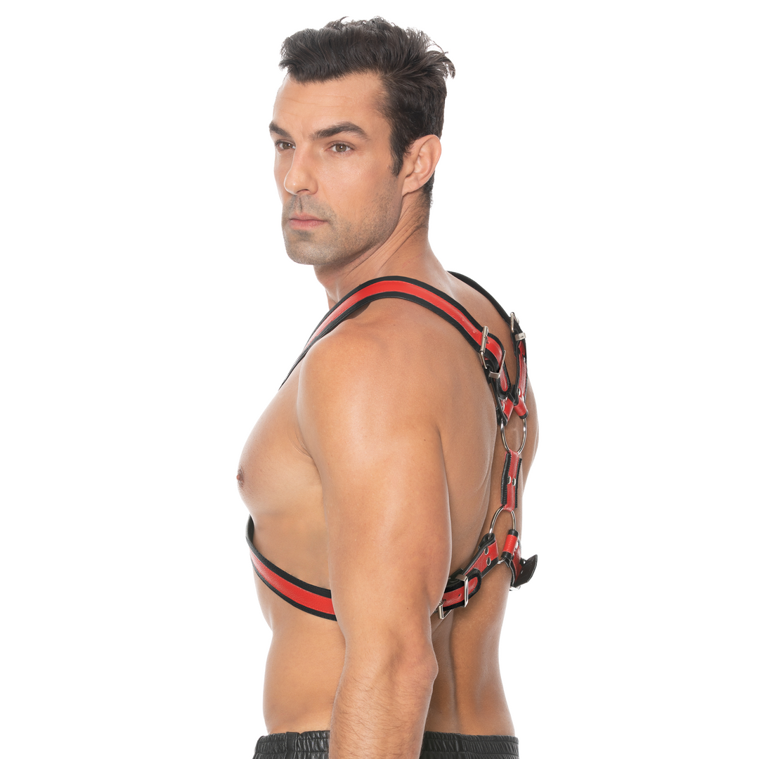 Schotse Leren Harnas - L/XL