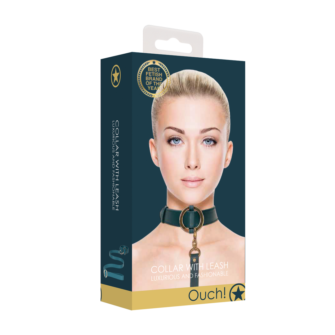 Luxe Halsband met Leash