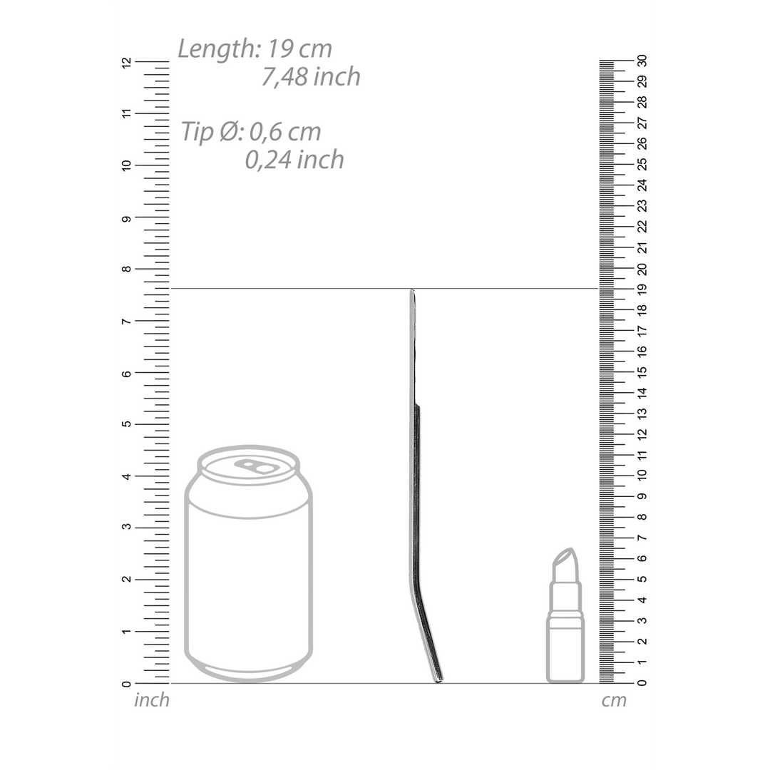 Roestvrijstalen dilator - 0,2 / 6 mm
