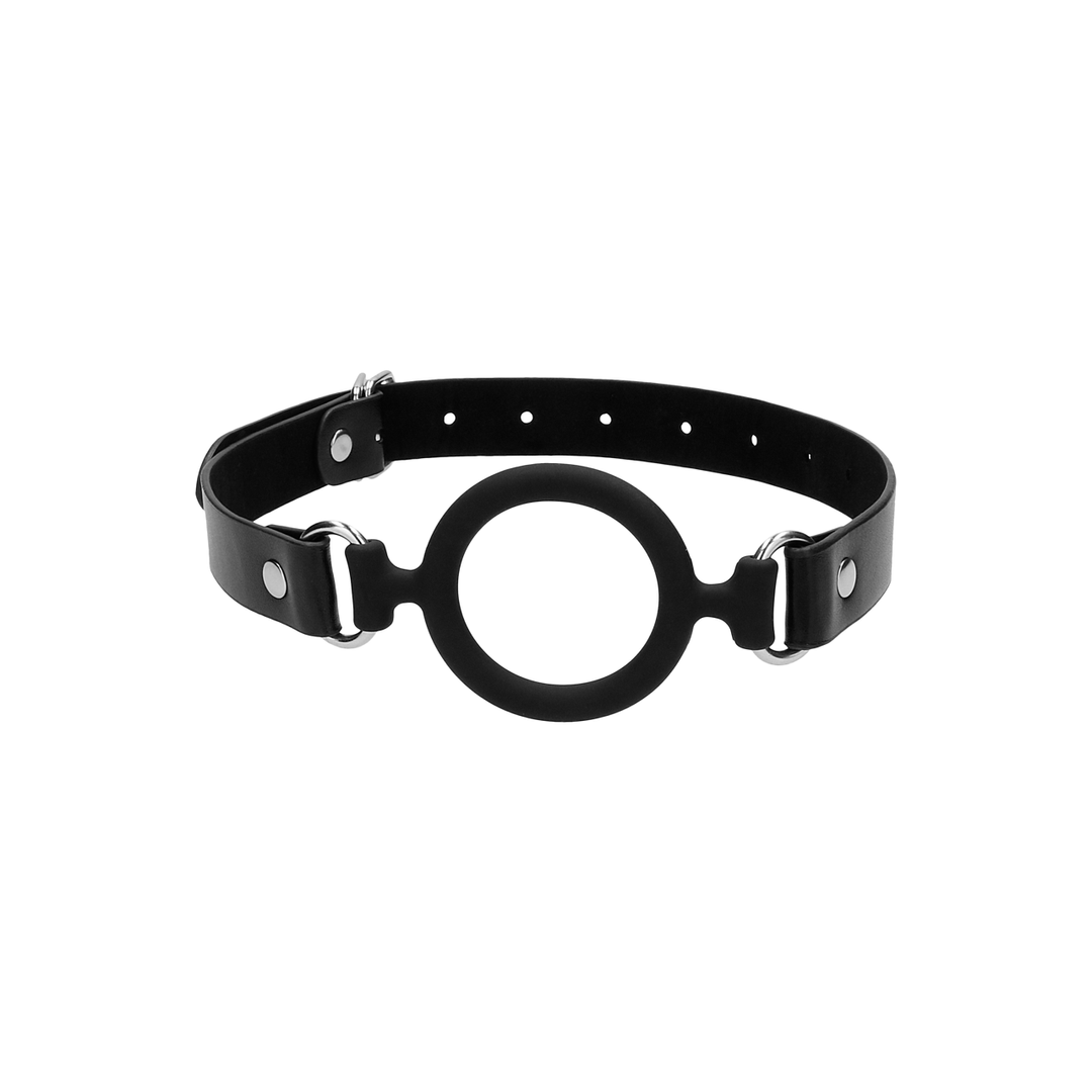 Black White - Silicone Ring Gag