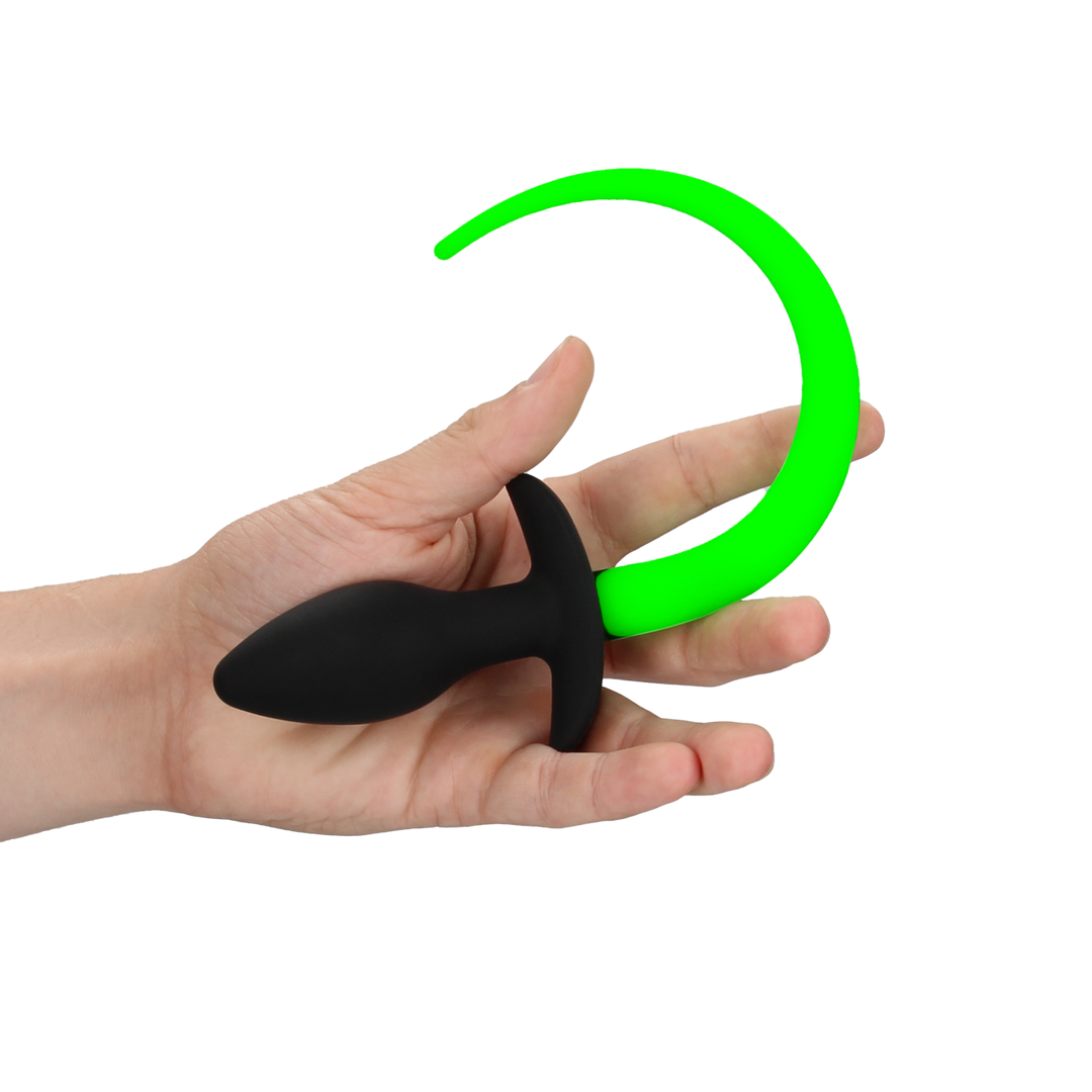 Puppy Tail Plug - Glim in het Donker