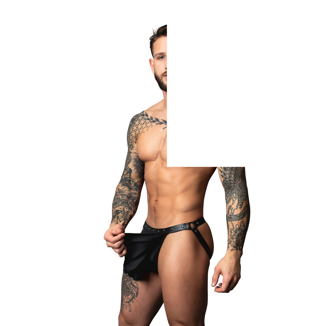 Fetish - Spartacus - Rok Jock - L/XL - Zwart