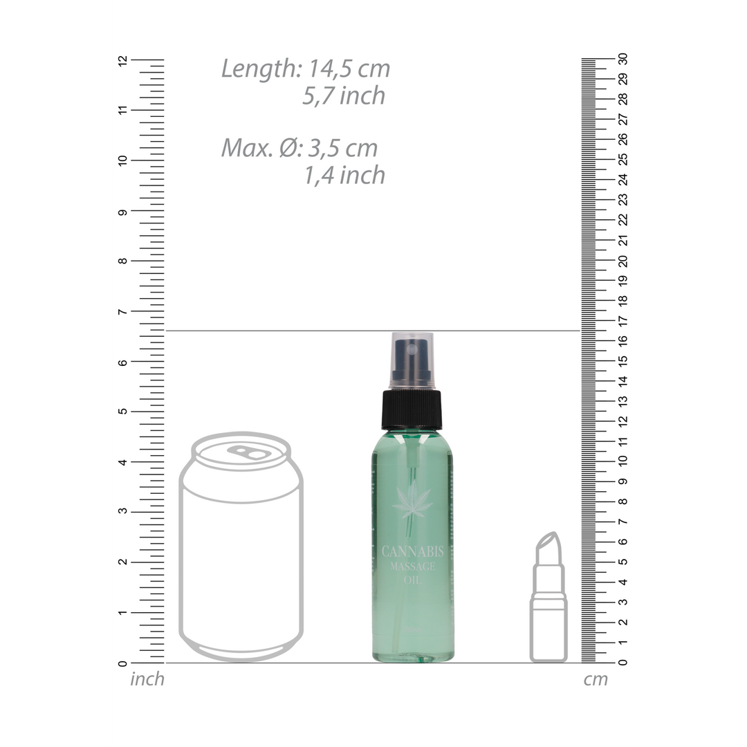 Pharmquests - Cannabis Massageolie - 3 fl oz / 100 ml