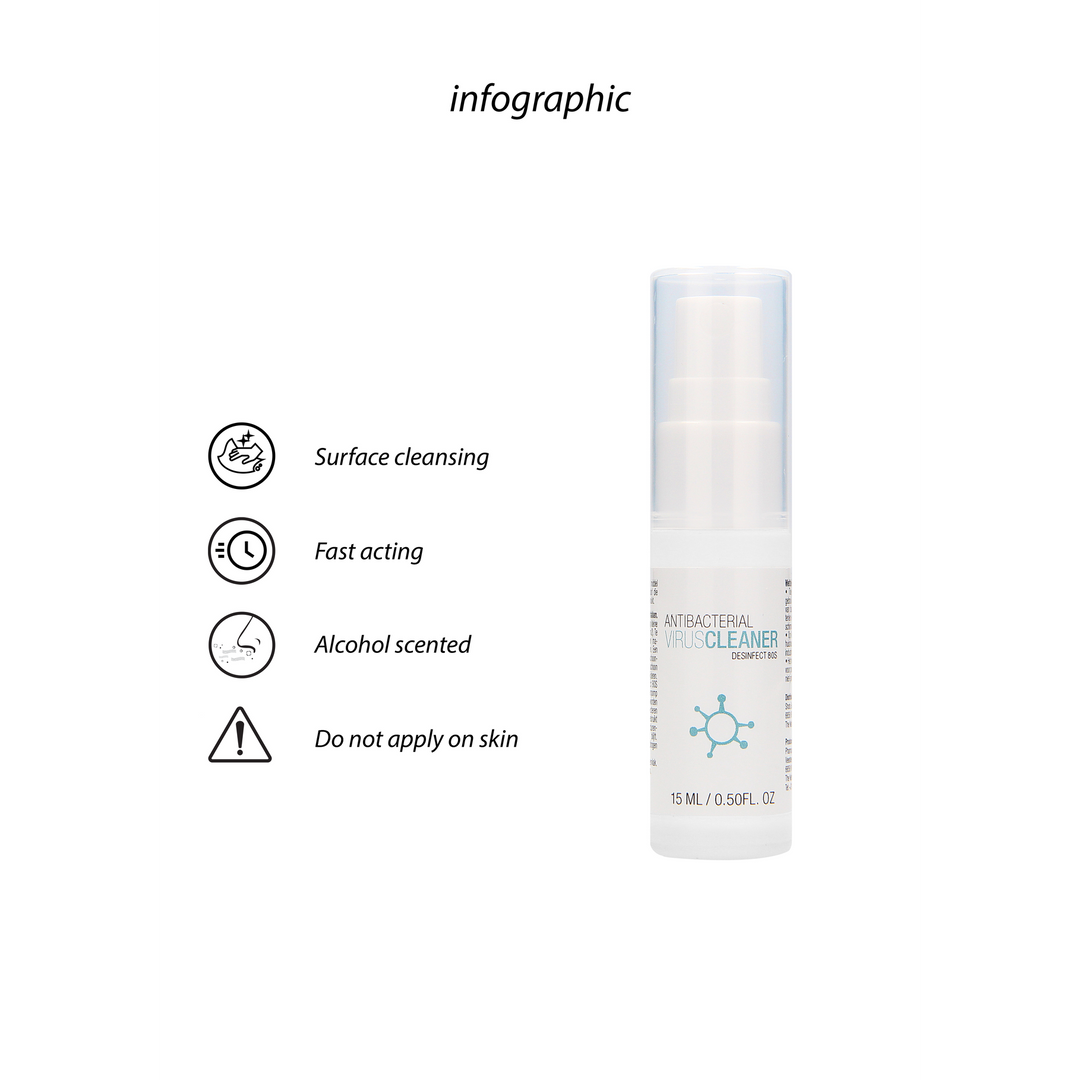 Pharmquests - Virus Cleaner - 0.5 fl oz / 15 ml