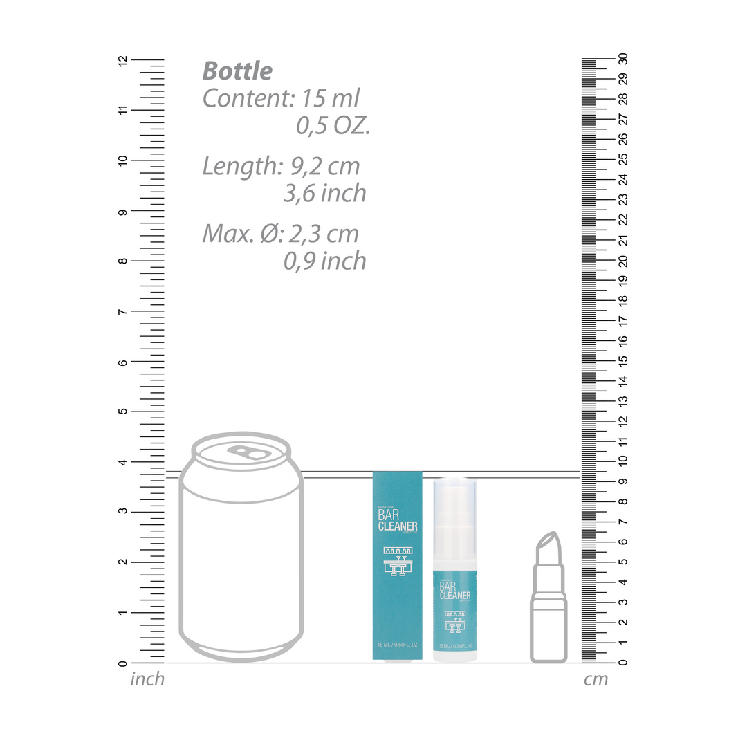 Pharmquests - Antibacterial Bar Cleaner - 0.5 fl oz / 15 ml