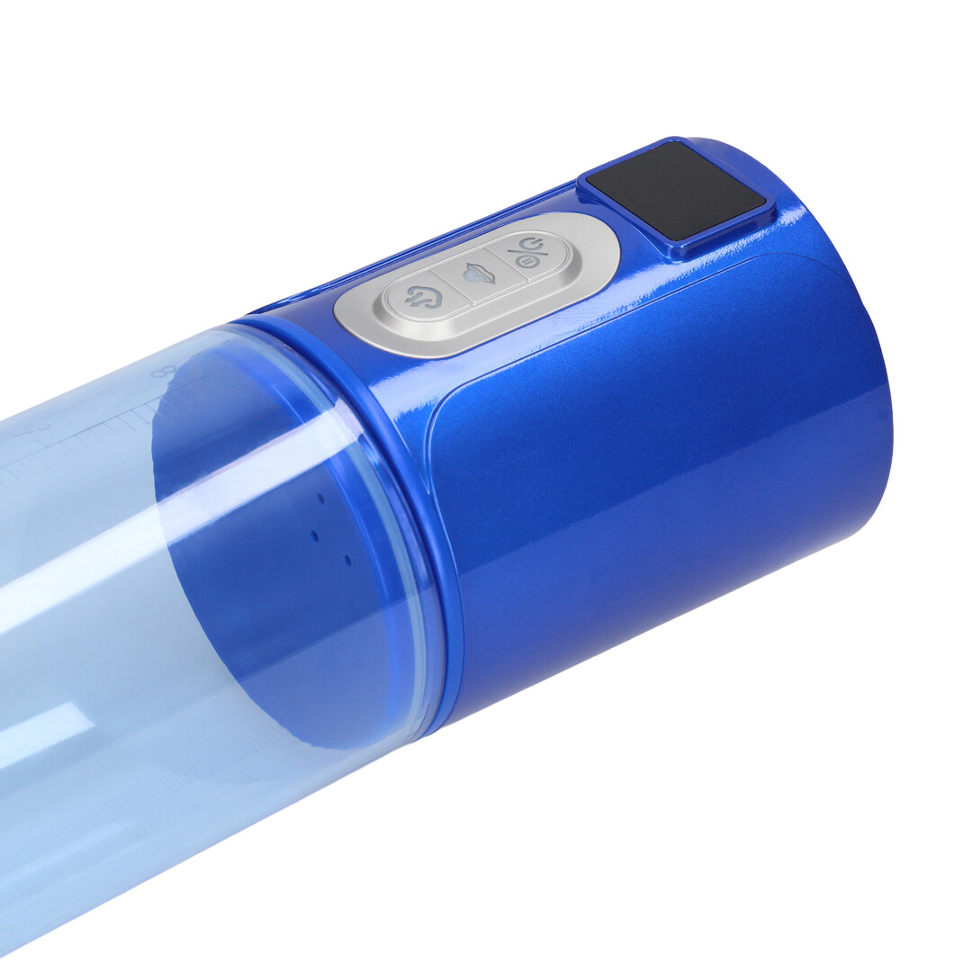 MaxLift - 7 Function Suction Masturbator Pump - Metallic Blue