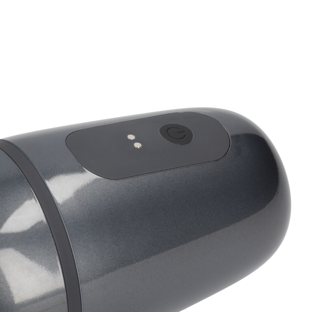 Pulsar - Negative Pressure Suction and Vibration Masturbator Pump - Gun Metal