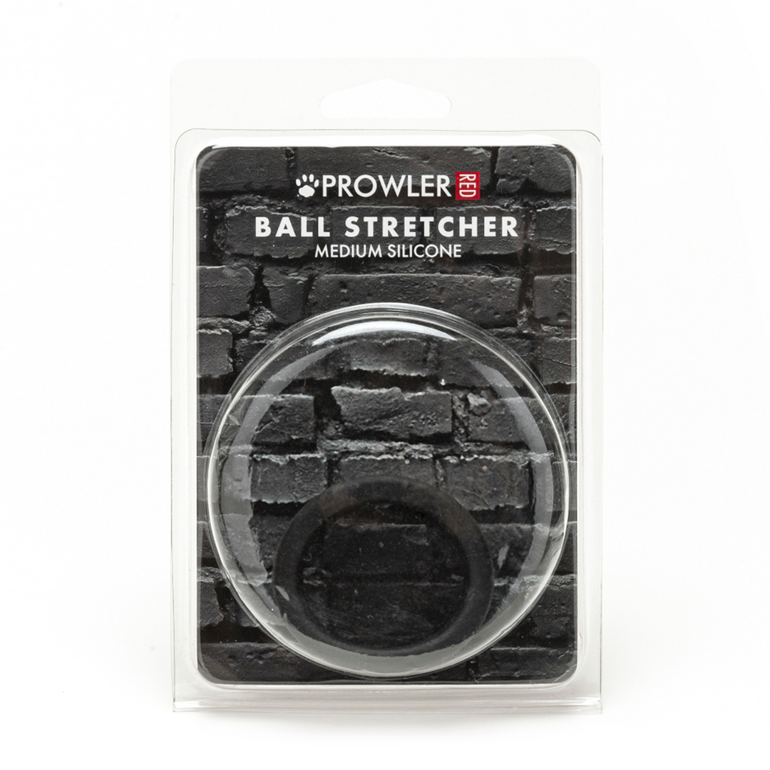 Prowler Red - Silicone Ball Stretcher - Medium - Zwart