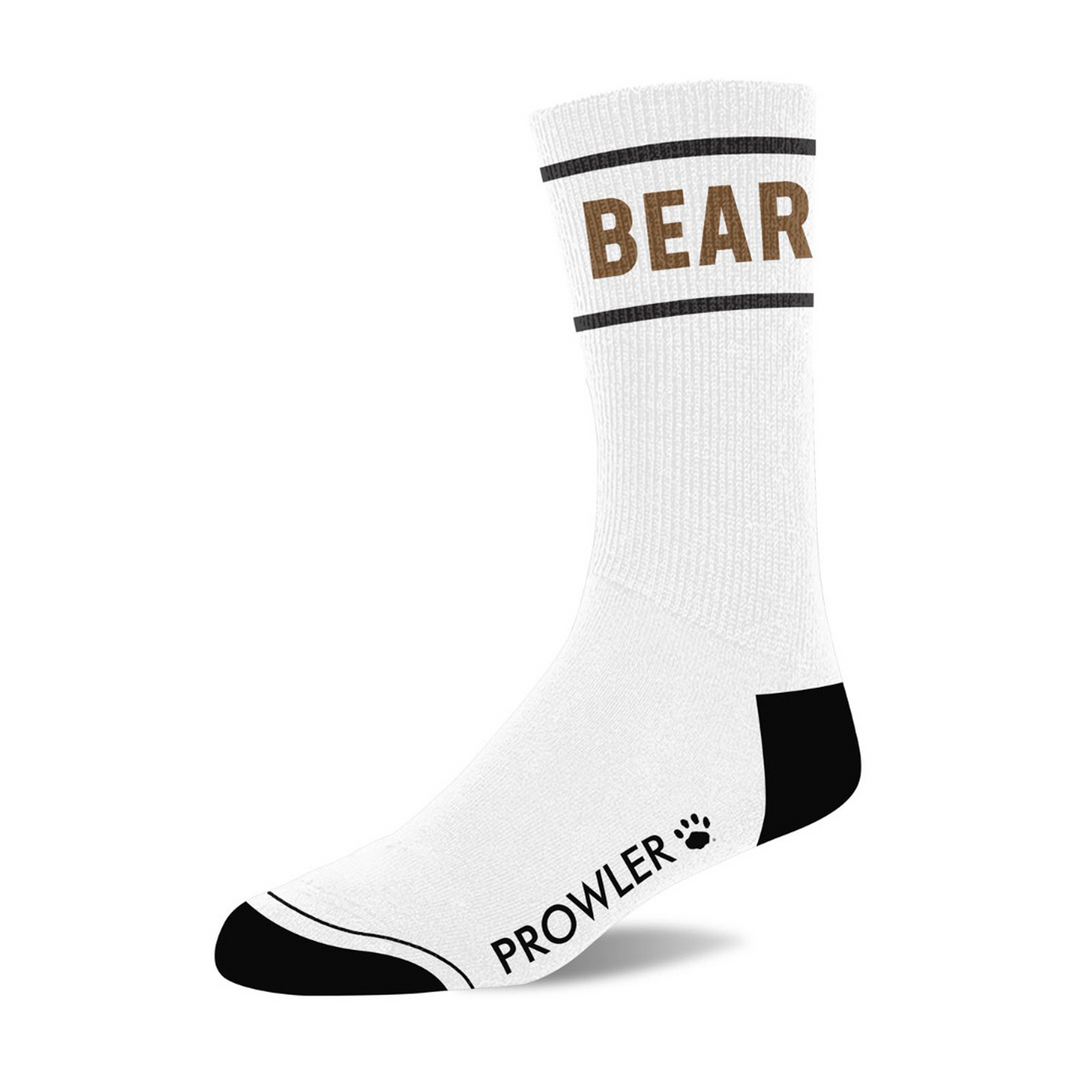 Prowler Red - Beren Sokken - Wit/Bruin