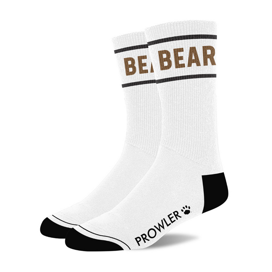 Prowler Red - Beren Sokken - Wit/Bruin