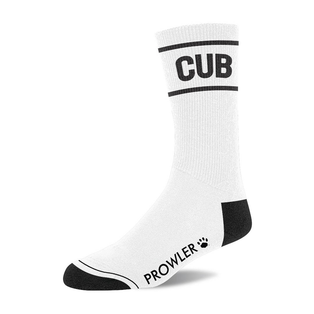 Prowler Red - Cub Sokken - Wit/Zwart