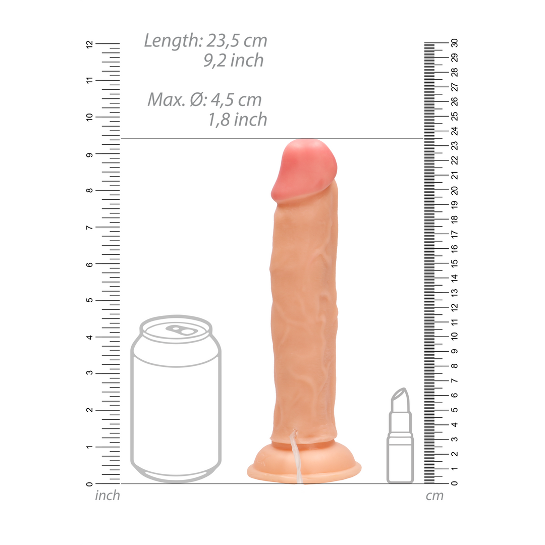 RealRock - Vibrerende Realistische Cock - 9 / 23 cm