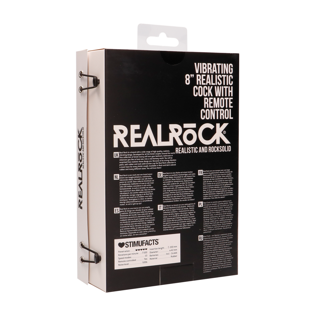 RealRock - Realistische Cock met Scrotum - 10 / 25 cm