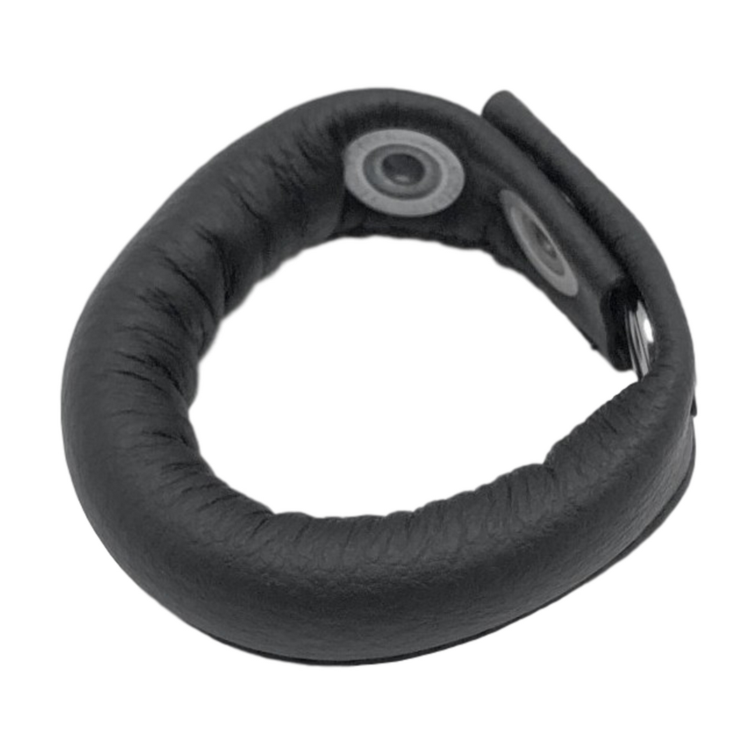 Verstelbare Leren Ballstretcher 70 gr - Zwart